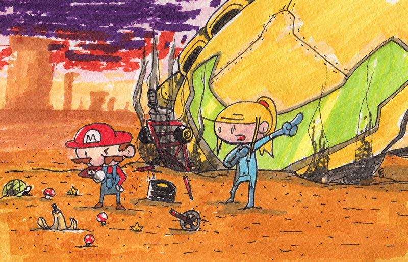 Illustration for article titled A Different Samus for Every Day of the Month